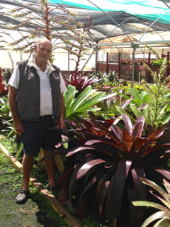Bob Lanarch & Giant Snake Skin Vriesea